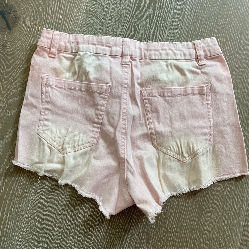 Dollhouse Tie Dye Denim Shorts